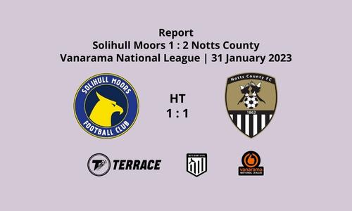Report | Solihull Moors (a)
