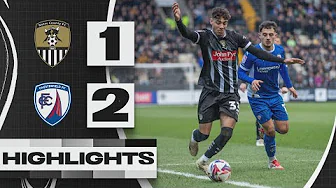 HIGHLIGHTS | NOTTS COUNTY 1-2 CHESTERFIELD