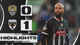 HIGHLIGHTS | NOTTS COUNTY 0-1 AFC WIMBLEDON | SEMI-FINAL FIRST LEG