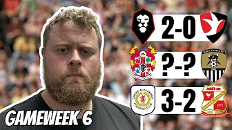 LEAGUE 2 GAMEWEEK 6 PREDICTIONS 🔮 | Tranmere victory? Cheltenham pointless?