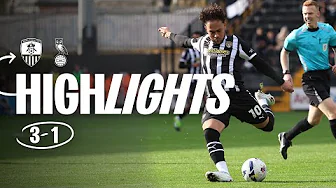 HIGHLIGHTS | NOTTS COUNTY 3-1 OLDHAM ATHLETIC