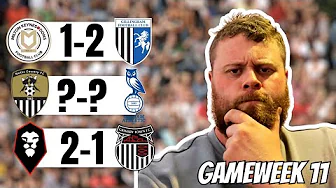 LEAGUE 2 GAMEWEEK 11 PREDICTIONS 🔮 | Gills back to winning ways? Oldham away win?