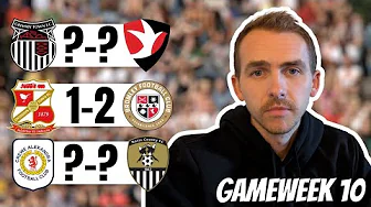 LEAGUE 2 GAMEWEEK 10 PREDICTIONS 🔮 | Another Crewe penalty? Bromley away win?