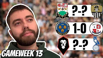 LEAGUE 2 PREDICTIONS GAMEWEEK 13 🔮 | Barnet battered? Salford back to winning ways?