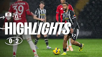 HIGHLIGHTS | NOTTS COUNTY 0-2 MANCHESTER UNITED U21
