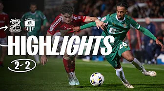 HIGHLIGHTS | SWINDON TOWN 2-2 NOTTS COUNTY