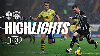 HIGHLIGHTS | NOTTS COUNTY 1-3 COLCHESTER UNITED
