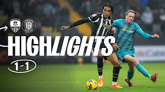 HIGHLIGHTS | NOTTS COUNTY 1-1 HARROGATE TOWN