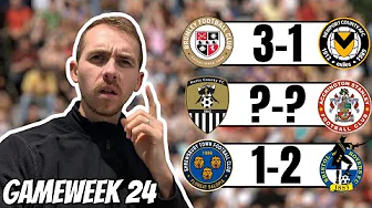 LEAGUE 2 PREDICTIONS GAMEWEEK 24 🔮 | Bristol Rovers finally win? Bromley to win again?