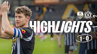 HIGHLIGHTS | NOTTS COUNTY 1-0 CREWE ALEXANDRA