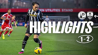 HIGHLIGHTS | CRAWLEY TOWN 1-2 NOTTS COUNTY