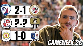 LEAGUE 2 PREDICTIONS GAMEWEEK 26 🔮 | Crawley finally win? Bromley finally stopped?