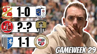 LEAGUE 2 PREDICTIONS GAMEWEEK 29 🔮 | A HUGE Notts win? Swindon bounce back?