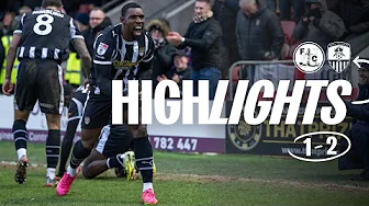 HIGHLIGHTS | FLEETWOOD TOWN 1-2 NOTTS COUNTY