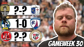 LEAGUE 2 PREDICTIONS GAMEWEEK 30 🔮 | Notts win again? Bromley falter at Fleetwood? 